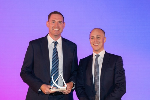 Donal Murphy, Group Financial Controller at MCS Group  was Rising Star of the Year